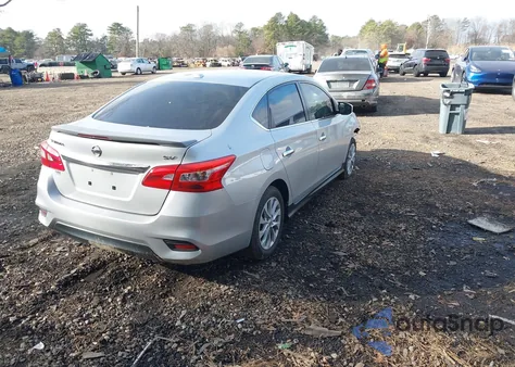 2019 Nissan Sentra Sv from USA, damaged, VIN 3N1AB7AP4KY434436